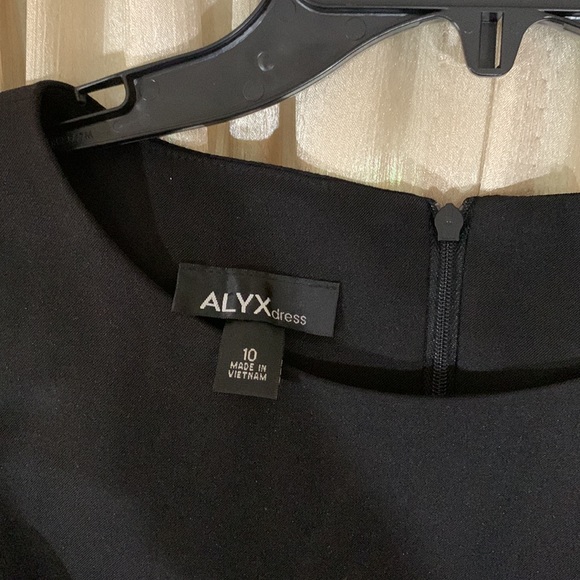 ALYX Sheath Dress. Size 10. Black. - Picture 4 of 7